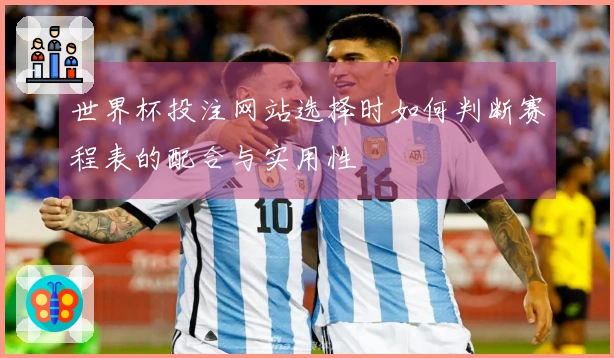 世界杯投注网站选择时如何判断赛程表的配合与实用性